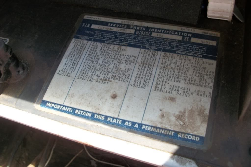 C50 and 60 parts that work on a C10-30 - The 1947 - Present Chevrolet